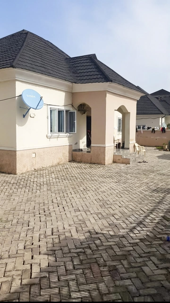 3Bedroom Fully Detached Bungalow with BQ in Lugbe